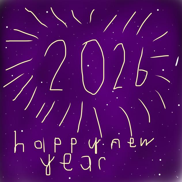 Happy new year 2026 - ibisPaint
