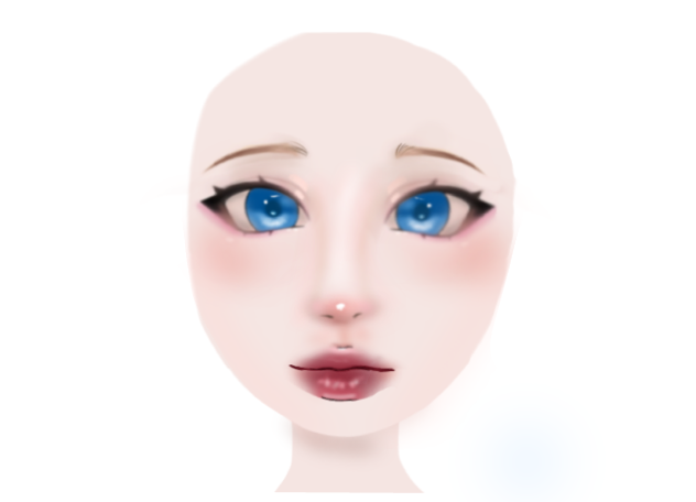 can u draw the hair plss