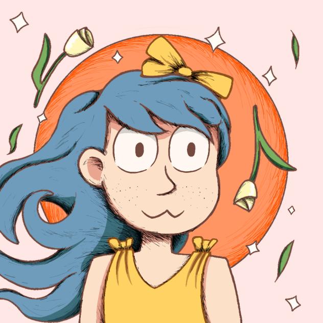 Hilda com vestido de Peridot