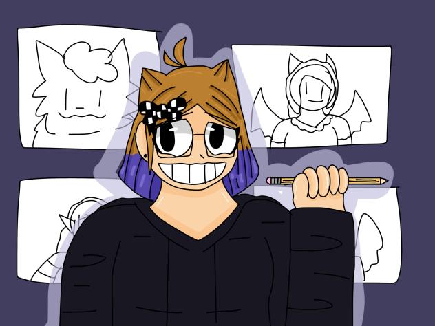 Just a Silly Drawing of my persona!