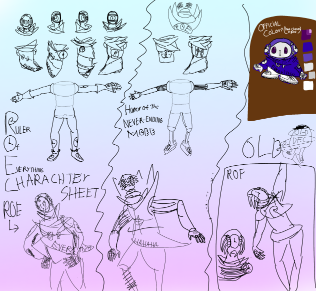 Ruler of Everything 3D character sheet