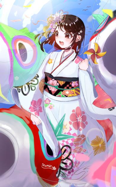 空を泳ぐ☁︎。