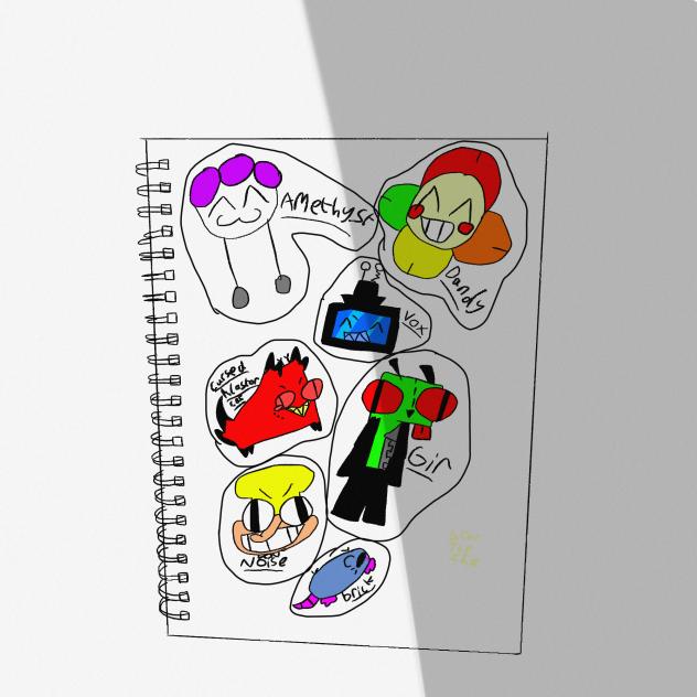 Doodle of my sketchbook