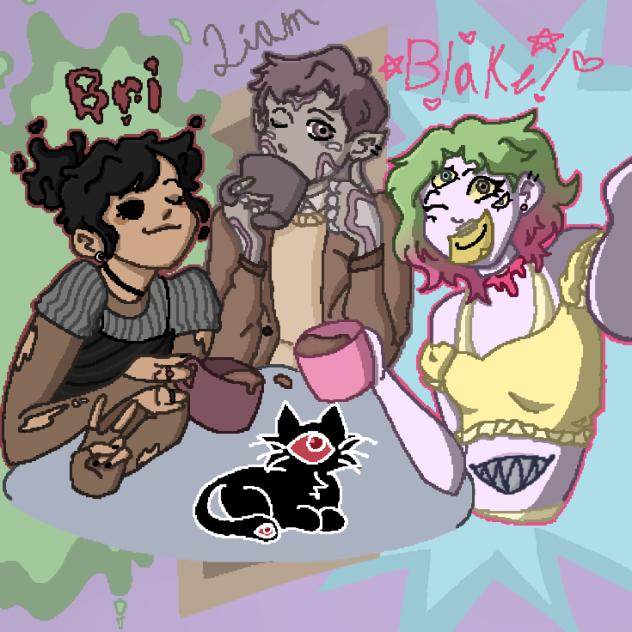 Tea party - ibisPaint