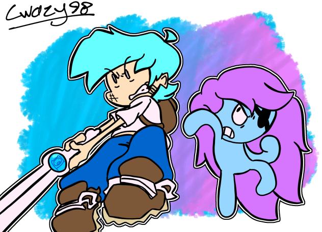 why they mad (jakeneutron artstyle)