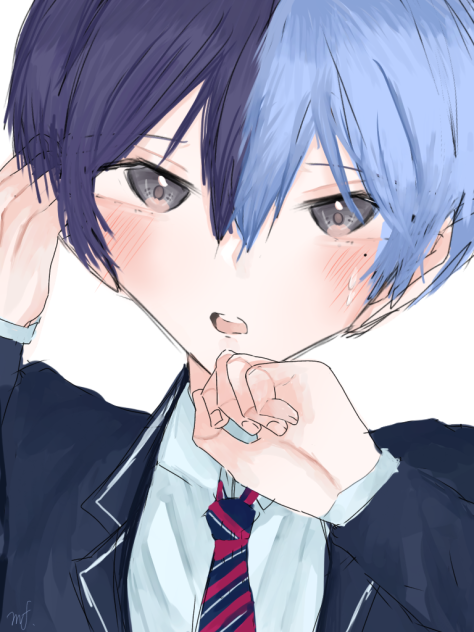 照れ隠し