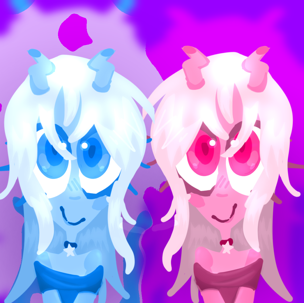 pink and blue🩵🎀🩷 - ibisPaint