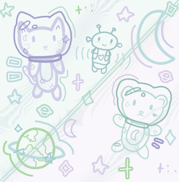 🌌 🚀space ⭐✨🌙