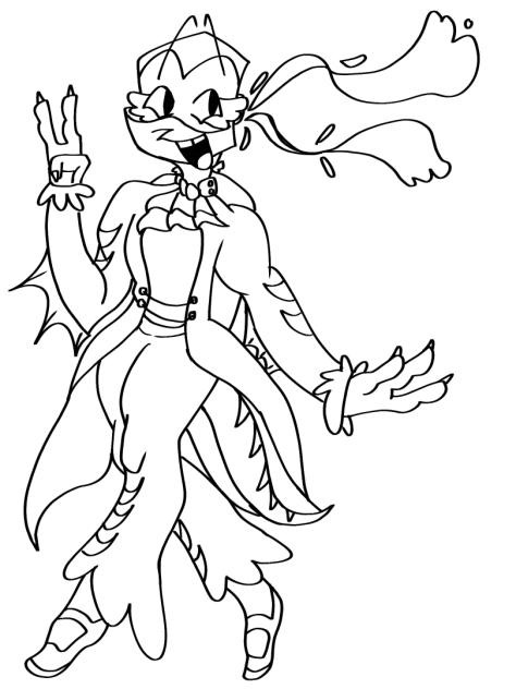 Old au leo art redraw wip