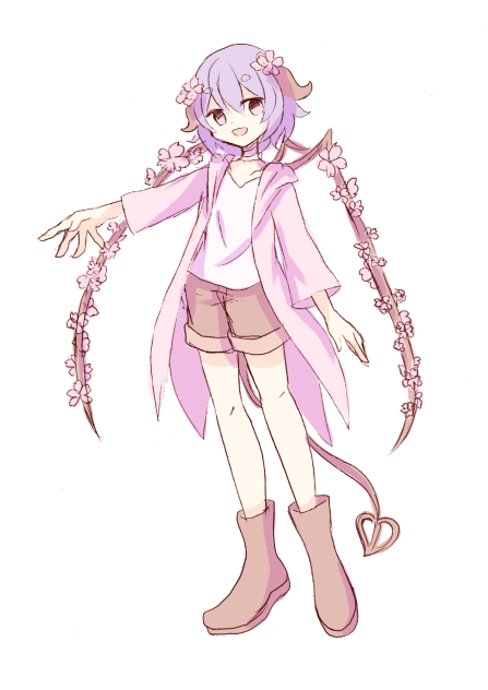 クア 桜バージョン ラフ画