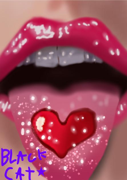 love tongue 👅