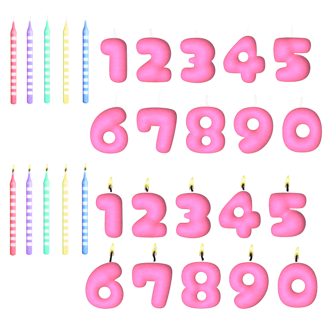 Birthday candles