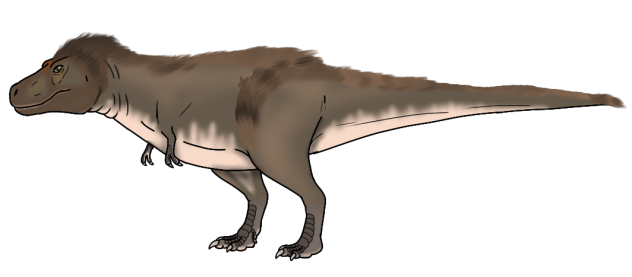 Tarbosaurus bataar render