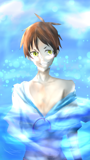 泳ごう、自由なこの海で。    エレン