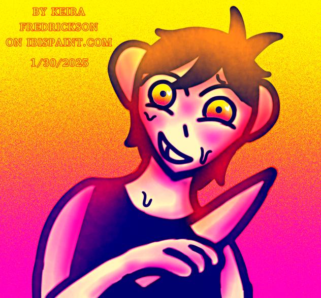 💛🔪 MANIC! 🔪🩷( Omori )