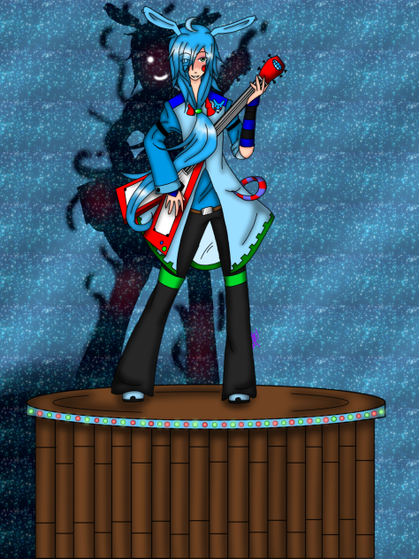 toy Bonnie and shadow Bonnie (1)