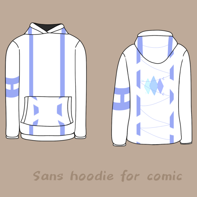 For comic (“traced”)
