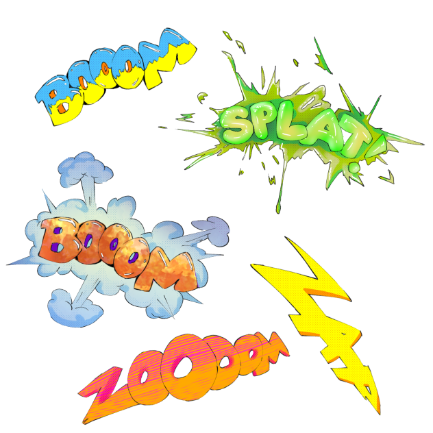 Onomatopoeia ibisPaint