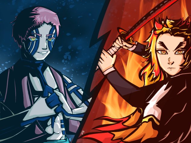 Akaza vs Rengoku