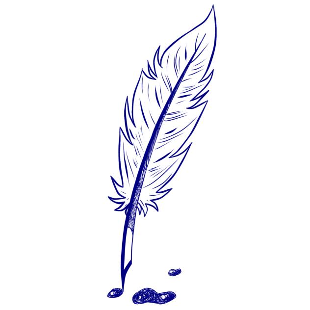 Writing quill 1