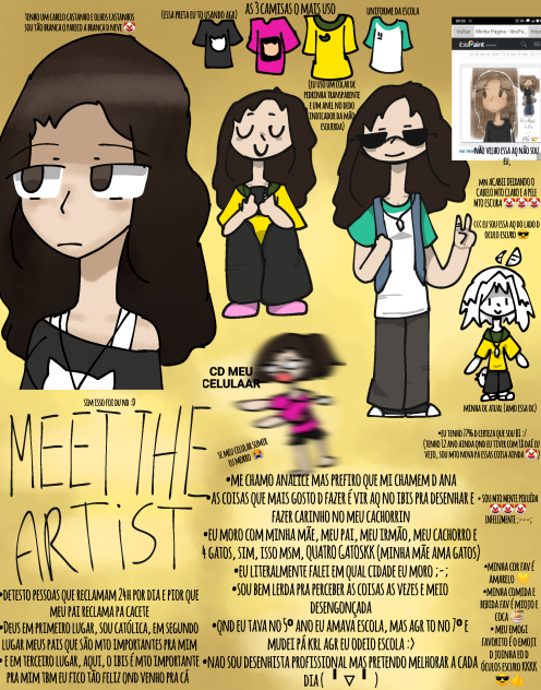 MEET THE ARTIST 🤡 me irl 👍