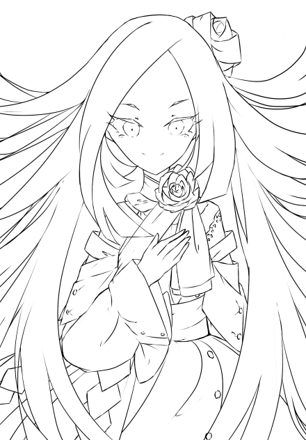 Rosè line art