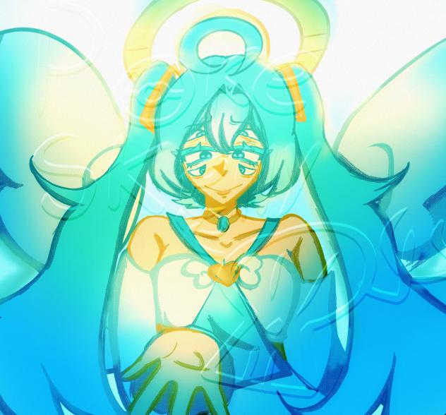 have a angel Miku today