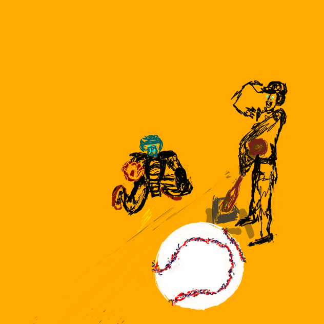 top of the 9th bases loaded ibisPaint