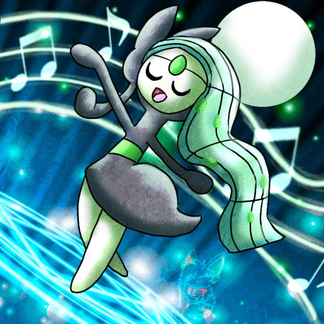 shiny meloetta 💚