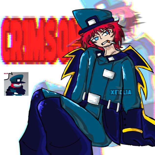 CRIMSON HUMAN!