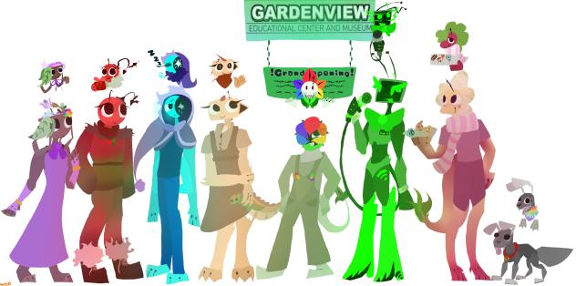 Dandy's World - Long Ago AU