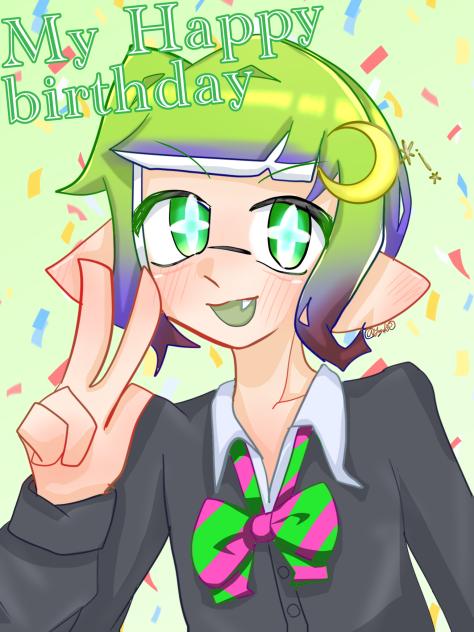 自分、誕生日おめでとう