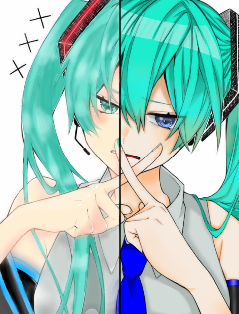 昔のと今のを比べながら塗ってみた！