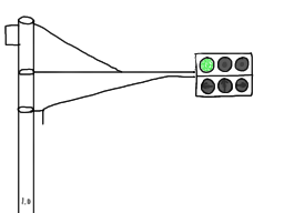 信号機LED式2
