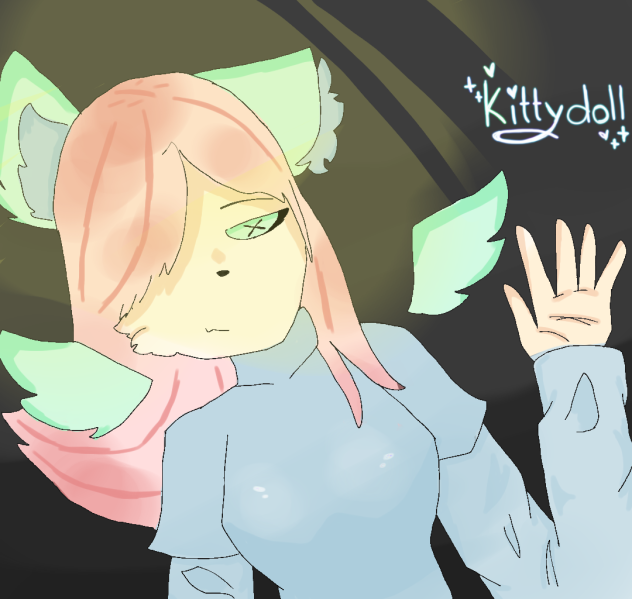 kittydoll of my classmate's sis