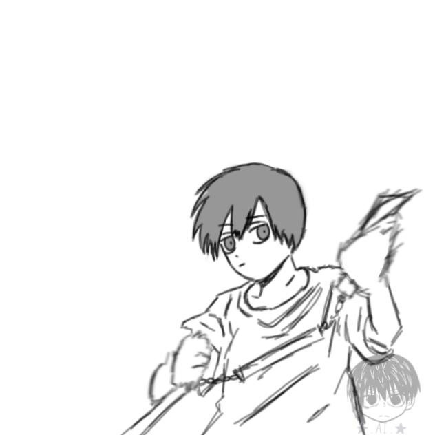 Little Amane Yotsumura Animation test