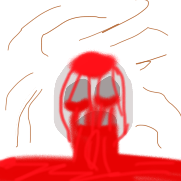 Bleeding skull