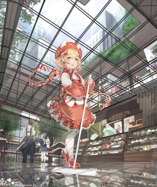 開店準備中ッ🍀