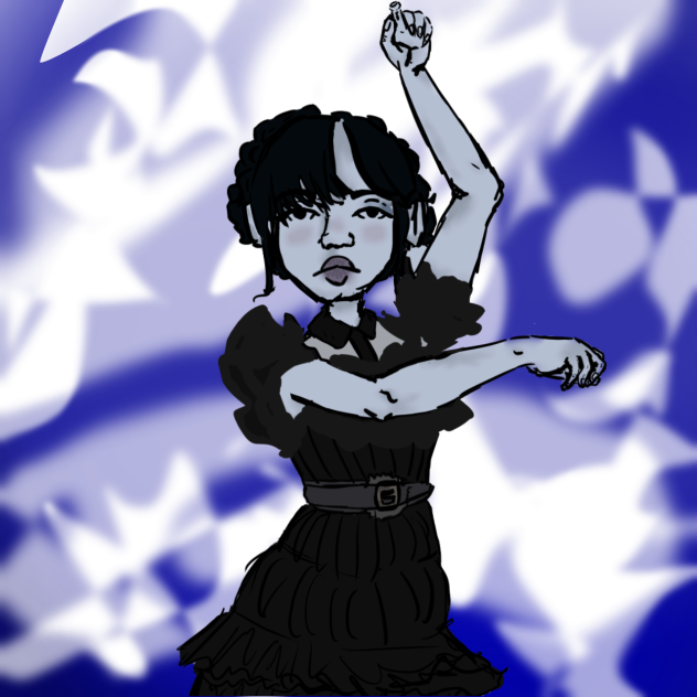 Wednesday Addams dance scene