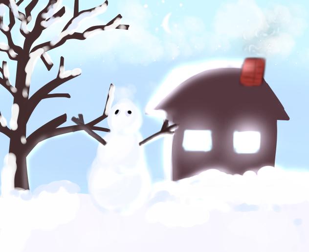 Winter Background - ibisPaint
