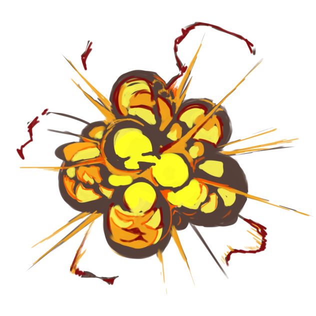 Explosion 5 ibisPaint