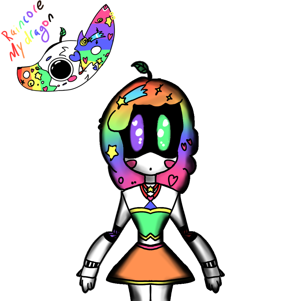 My dragon puppet as a dissasembaly drone - ibisPaint