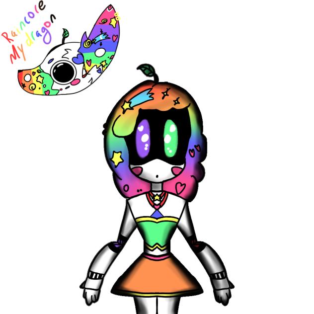 My dragon puppet as a dissasembaly drone - ibisPaint