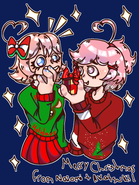 Merry Christmas, From Naomi & Akatsuki!