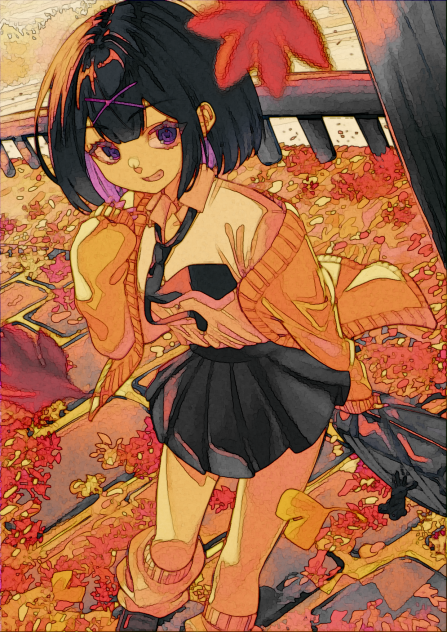 秋だね