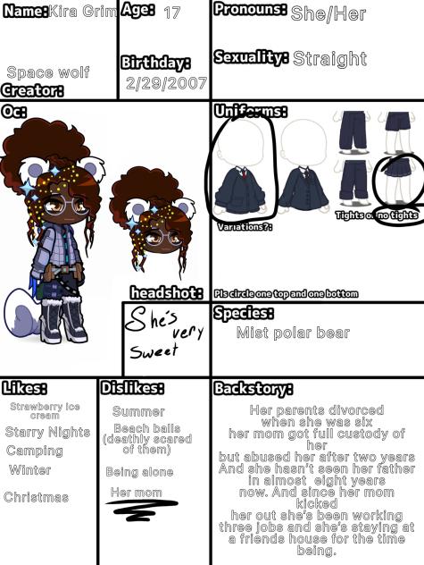 Oc for forbidden remake