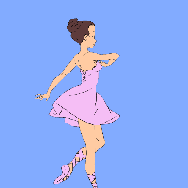ballerina dancer - ibisPaint