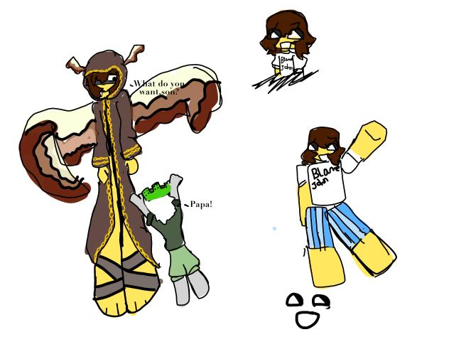 Shedletsky and child 1x