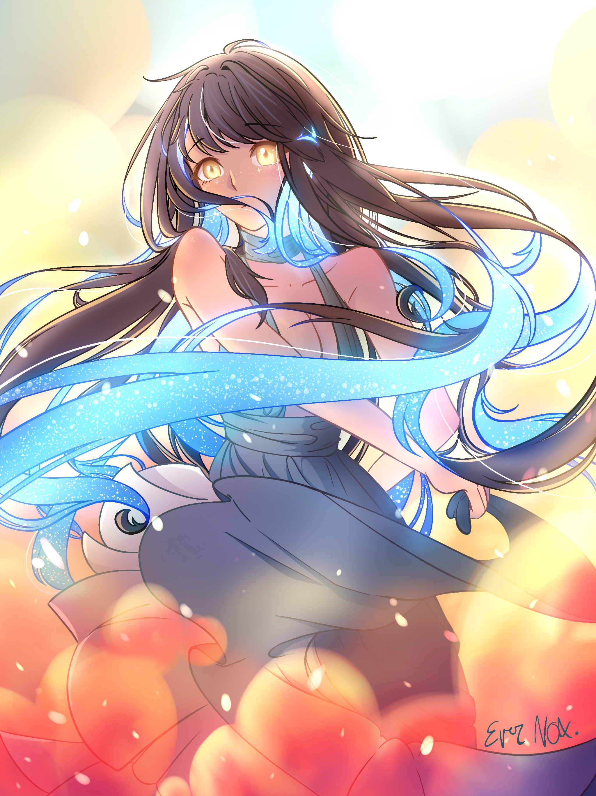 Flowing hues - ibisPaint
