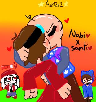 nabi x Santi